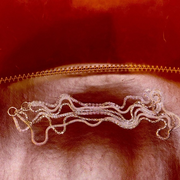 Elegant Silver Chain Necklace - Picture 1 of 1